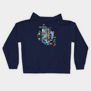 Plaza grande Quito Kids Hoodie